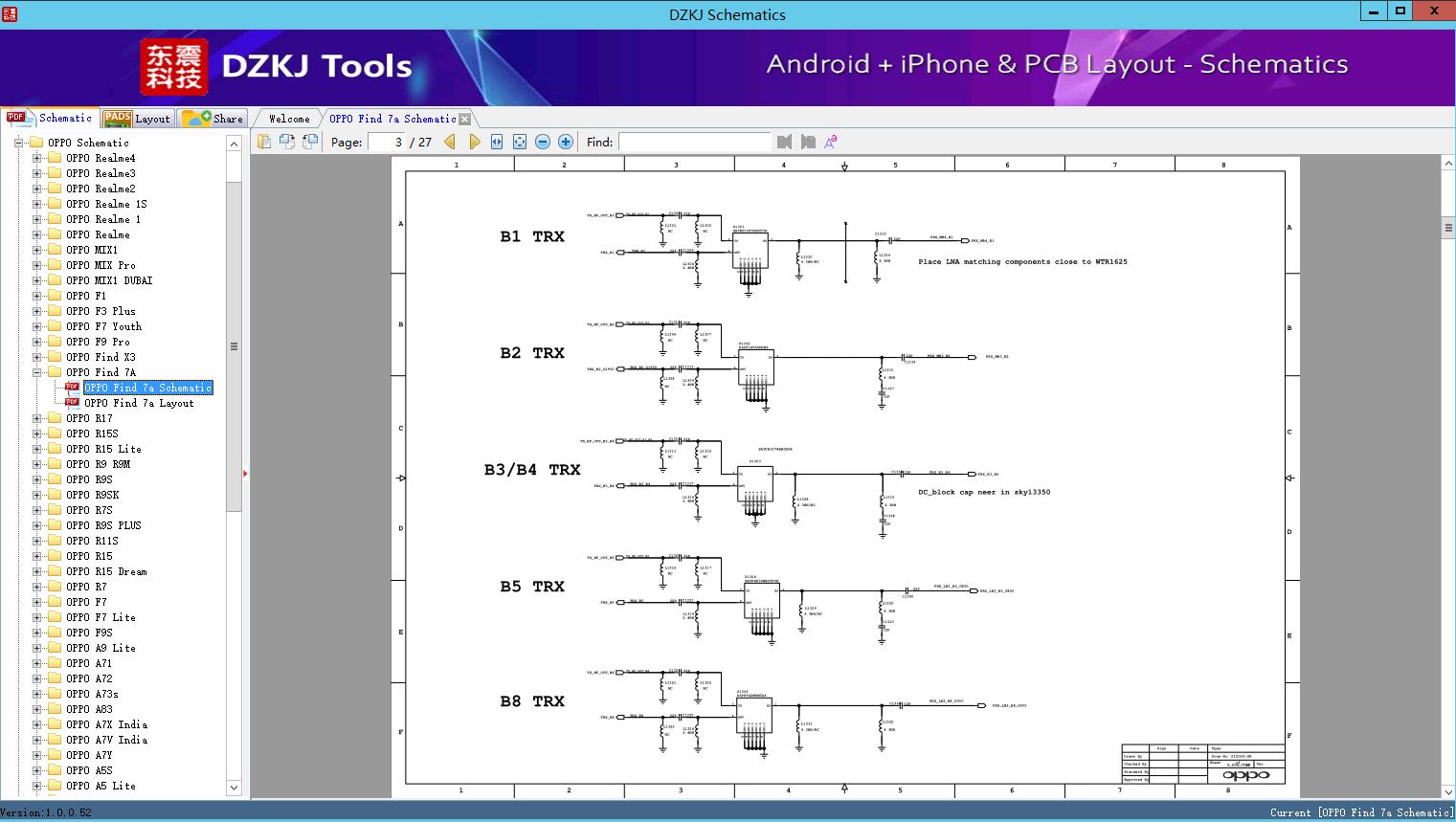 OPPO Find 7a Schematic